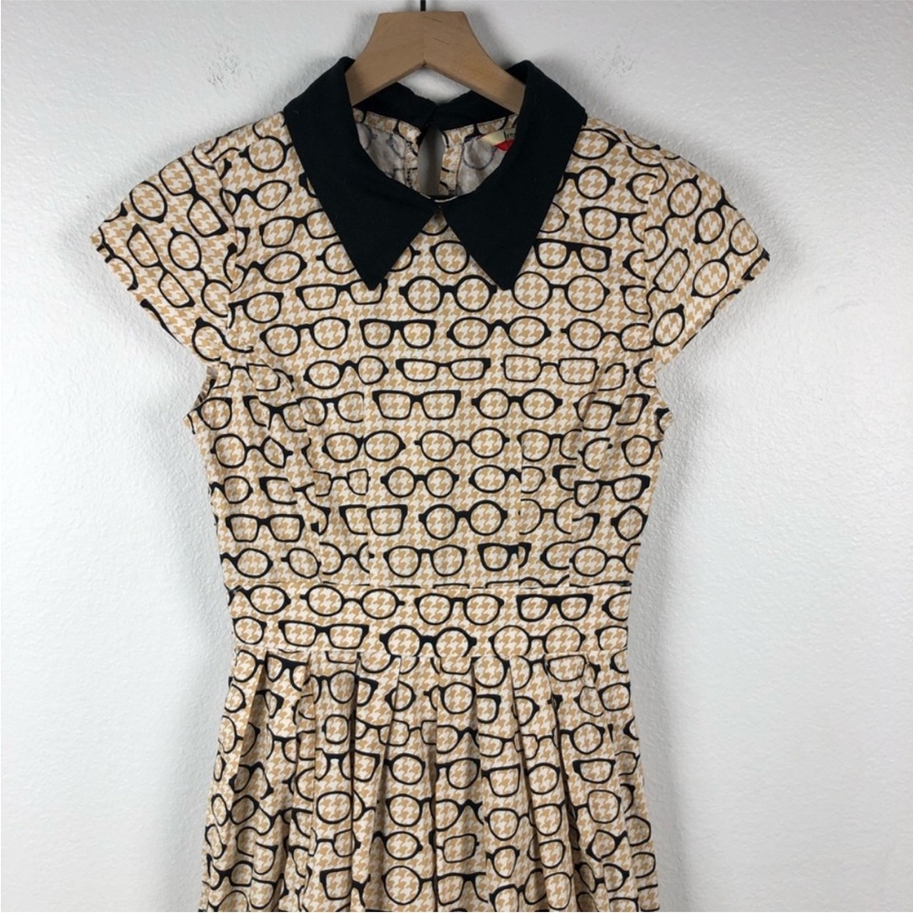 Modcloth fervour clear as day off dress glasses xs - Picture 4 of 9